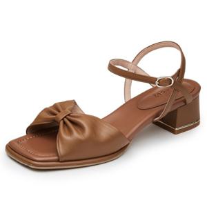 [금강제화(여성)]여성 르느와르 리본 드레스 샌들 RENSAC5305G3 브라운