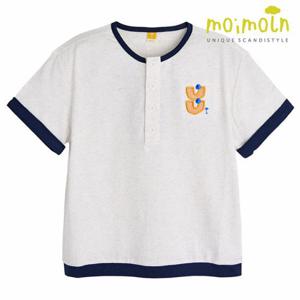 [모이몰른]유아 린넨 반팔티셔츠