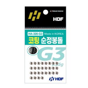 해동 HA-326  코팅 순정봉돌 좁쌀봉돌 바다찌낚시