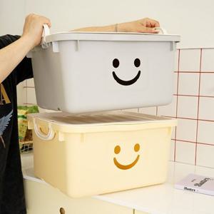 모던 와이드 해피박스 46L 2P 아이방 장난감 정리함