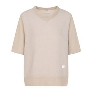 [뤼드레노마] 우븐배색 브이넥 니트 R3G22KPO040 R3G22KPO040