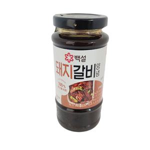 CJ제일제당 백설 돼지갈비 양념 290g x4개