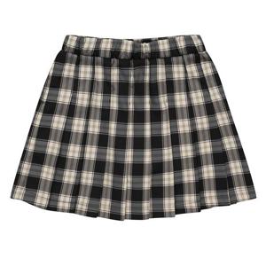 [소이]여아 밴딩 체크 플리츠 스커트 23F5851_BK