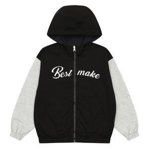 에꼴리에 남아 리버시블 후드 점퍼 23C0102_BK