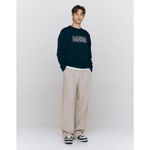 [지오다노]남 와이드 밴딩 슬랙스 115510