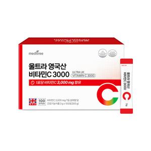 울트라 영국산 비타민C 3000 1박스 100포