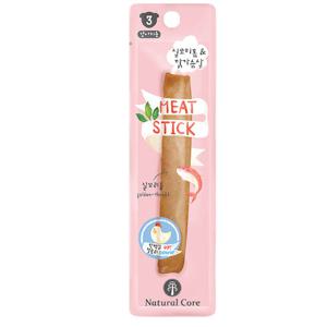 네츄럴코어 강아지 미트스틱 실꼬리돔&닭가슴살 1P