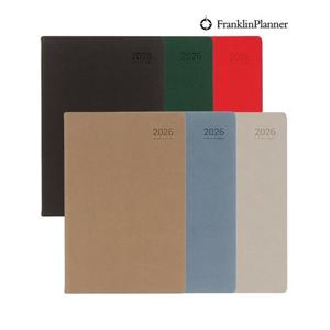 프랭클린플래너 2026 캐주얼 플래너 먼슬리노트 25 고급 다이어리 (각인없음) 25절