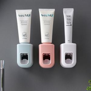 리빙밸류 무타공 자동 치약짜개 디스펜서 튜브링거 치약걸이 치약꽂이 치약홀더