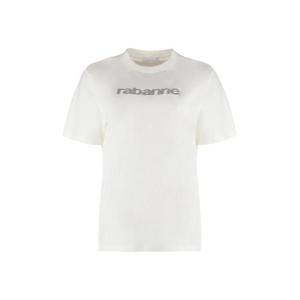 파코라반 반팔 티셔츠 24PJTE145CO0481 P112 White