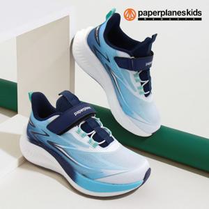[페이퍼플레인키즈]PK7080 아동 키즈 운동화 발편한 러닝 신발 남아 여아 초등 학생 어린이 찍찍이 신발
