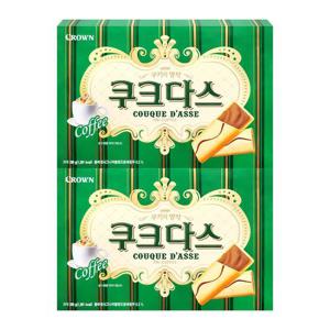 [크라운제과]크라운 쿠크다스 커피 289g 2개