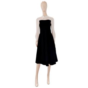 [숲]니트 배색 뷔스티에 원피스 SB9OPMA