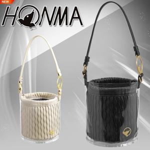 혼마 플리츠 버킷백 OG12502 블랙