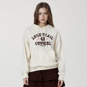 [후아유]여성 Western Printing Hoodie WHMHG2221F