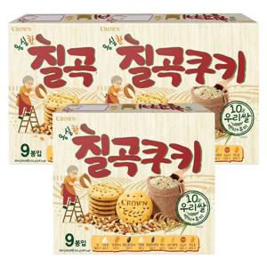 크라운 옹실한 칠곡쿠키216gx3개