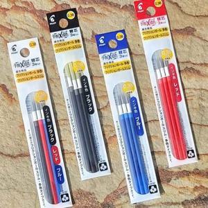 지워지는볼펜리필심 파이롯트 프릭션 0.38mm 2색볼펜 멀티펜 리필심 3개입