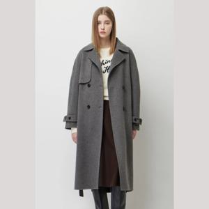 [시슬리]버디 트렌치형 롱 코트 SACT43561