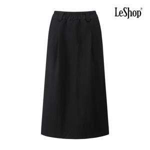 [르샵] 무지 백 트임 코튼 스커트 (BQ1SK005A)