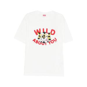 겐조 반팔 티셔츠 FG55TS206 4SG02 White