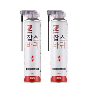 거품형 바퀴벌레약 화이트펜스 플러스 400ml 2개 에어로솔 스프레이 개미 바퀴약