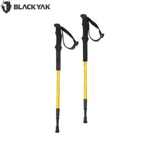 [블랙야크] 남여공용 등산 지팡이 3단듀랄루민SET스틱C_130 2BYSTXV903YD 2BYSTXV903