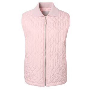 [마담포라]니트 카라 배색 누빔 퀼팅 베스트MB1PV501A