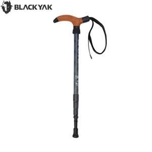 [블랙야크] 남여공용 등산 지팡이 4단T그립듀랄루민스틱_95 2BYSTXV910BH 2BYSTXV910