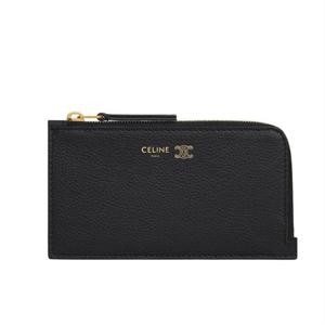 셀린 롱 지퍼 카드 지갑 - 서플 그레인 카프스킨 L10082O54 GFS3