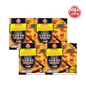 [오뚜기] 트리플치즈 투움바피자 363g x 4개