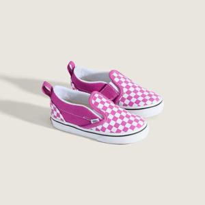 반스 토들러 슬립온 벨크로 컬러 띠어리 체커보드 VN000D0SZ1N