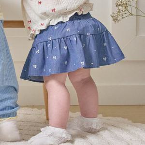 [밍크뮤]NY 아미엘뮤리본스커트블루머 3617067103 36170-671-03 출산백일돌선물