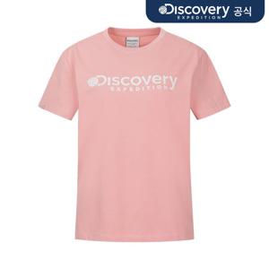 [디스커버리] 여성 프레시벤트 로건 반팔티셔츠 (Peach) DWRS72063-PCS