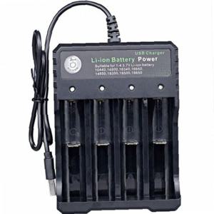 4구 18650배터리충전기USB배터리충전기/만능충 GWM