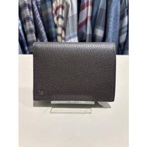 [닥스셔츠] 베노베로 심플 로고 똑딱이형 소가죽 미니 지갑 (BMG1ACP1236W1) BMG1ACP1236