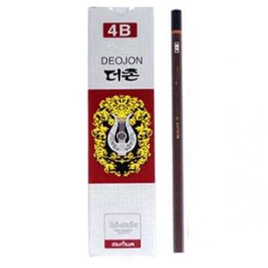 칼 문화 더존연필 450w.4B.1타 12자루