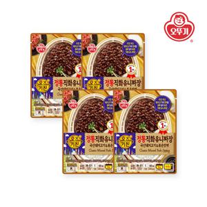 [오뚜기] 오즈키친 정통직화유니짜장 180g x 4개