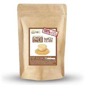 조미료 가루랑 자연가루 국산 현미(생)분말 선식 200g