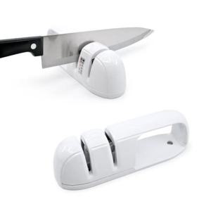 나이프갈이 라쿠친 세라믹 이중 칼갈이숫돌 샤프너 연마기