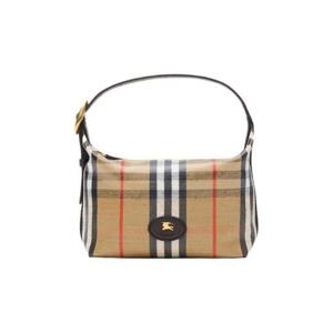 버버리 미니 하이랜드 더플백 샌드 베이지 8119773