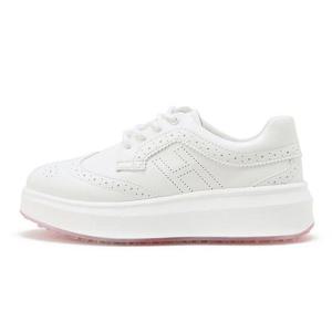 [헤지스골프]화이트 여성 오버솔 골프화 (HWSO5E102OW)