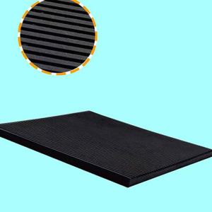 방진고무 충격흡수 골판 진동 고무판 300 300mm 15T