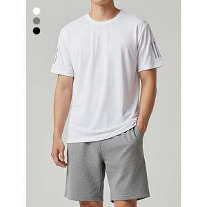 [리얼슬로우]쿨 냉감 메쉬 반팔 티셔츠 RSTS3017