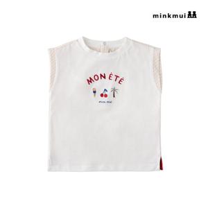 [밍크뮤]IV 팜트리우븐배색나시티셔츠 3631533302 36315-333-02 출산백일돌선물
