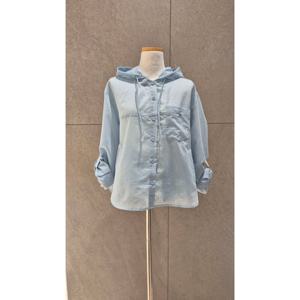 [숲]후드 탈부착 루즈핏 셔츠 SC4LS3Z