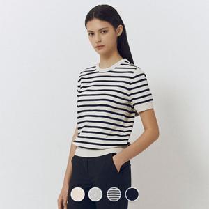 [지오다노]여성 라운드넥 반팔 니트 스웨터 356523/05356523