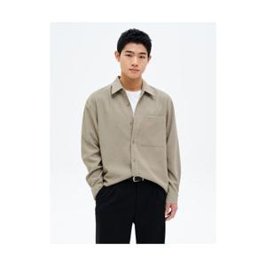 에잇세컨즈 8SECONDS 소프트 트윌 셔츠 카키 425164LY3H 405673