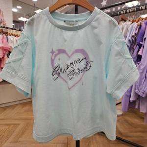 컬리수 HC33 샤소매포인트티셔츠 C252TS214P