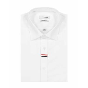 [듀퐁셔츠] 듀퐁셔츠 SE4FM22LS772SWH 구김이 적은 삼선 포인트 스트래치 슬림핏 긴팔 셔츠 SE4FM22LS772