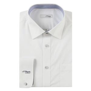 [듀퐁셔츠] 듀퐁셔츠 SE4FM12LS703SWH 스트레치 일반핏 긴팔 셔츠 SE4FM12LS703